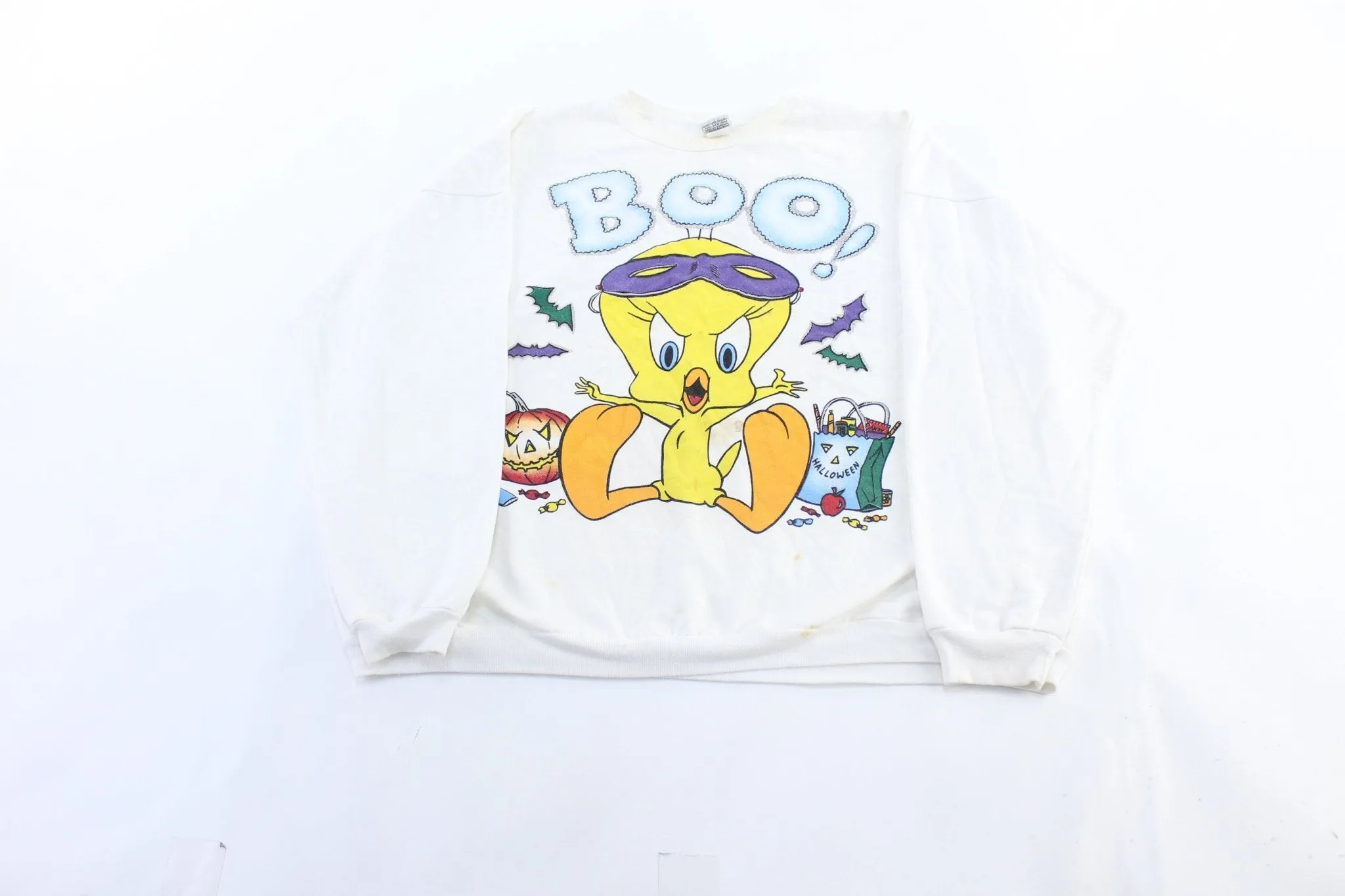 1997 Looney Tunes Tweety Halloween Sweatshirt