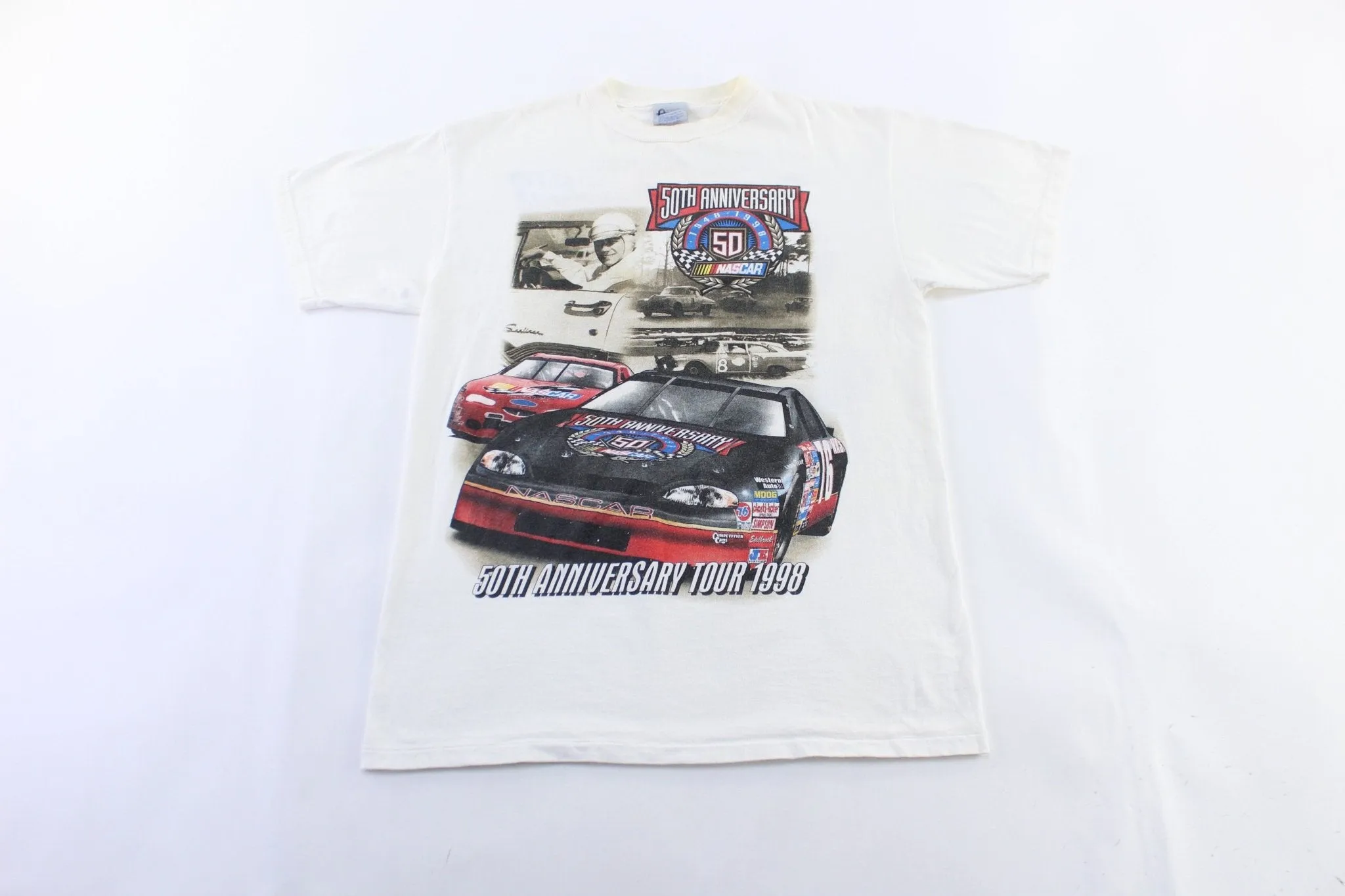 1998 Nascar 50th Anniversary Tour Grapphic T-Shirt
