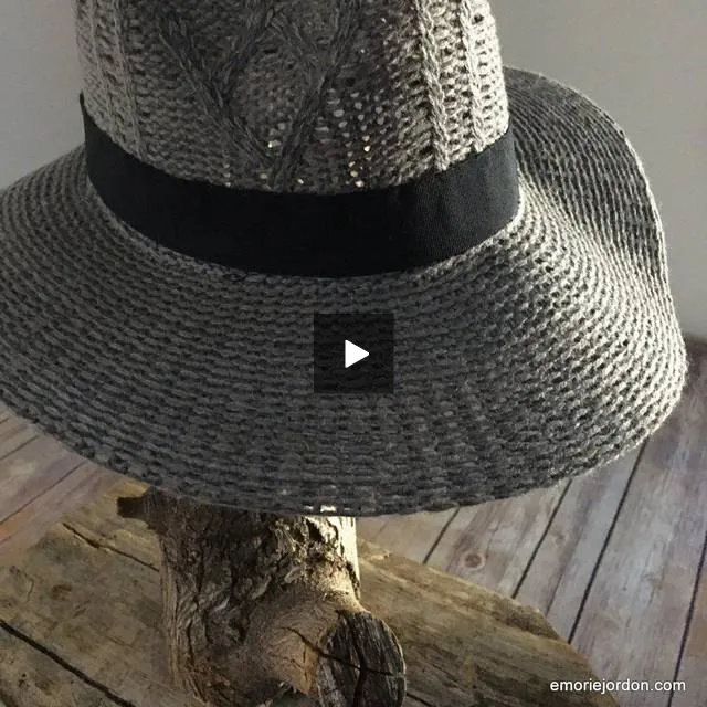 Cable Knit Boho Hat