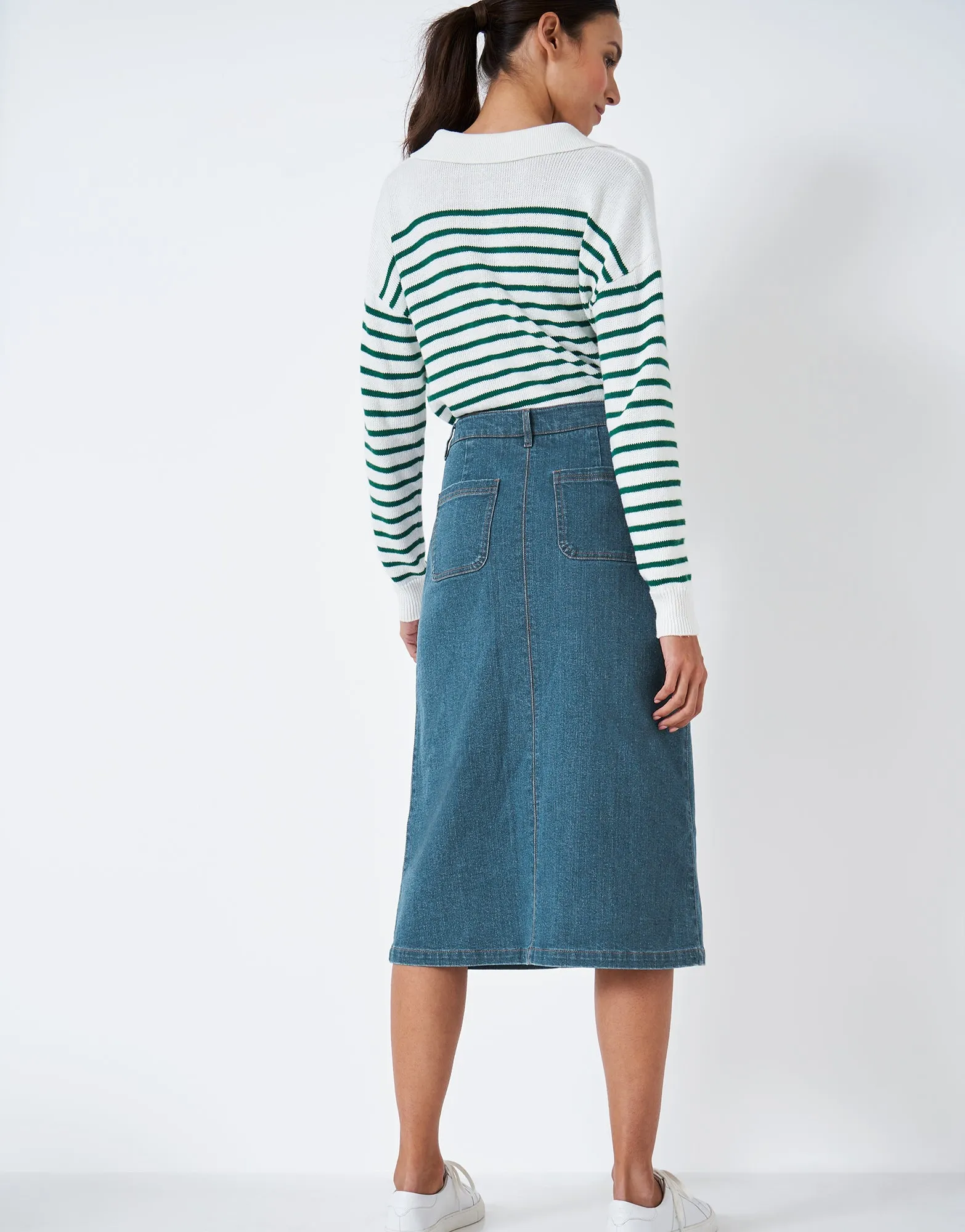 Crew Clothing Denim Skirt