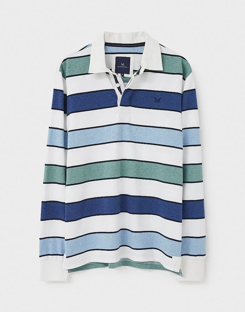 Crew Clothing Sea Foam Rugby Shirt