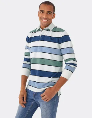 Crew Clothing Sea Foam Rugby Shirt