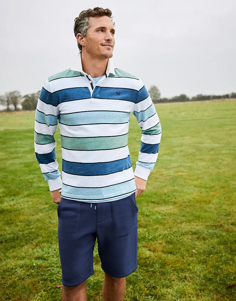 Crew Clothing Sea Foam Rugby Shirt