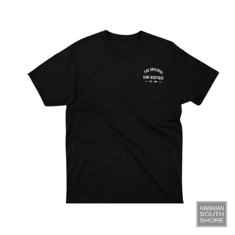 HawaiianSouthShore 1996 Tee Made in Hawaii (Small-2XLarge) Black
