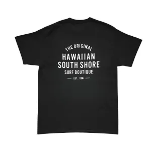 HawaiianSouthShore 1996 Tee Made in Hawaii (Small-2XLarge) Black