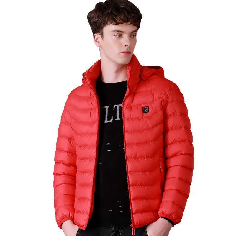Intelligent heating heating down cotton clothing