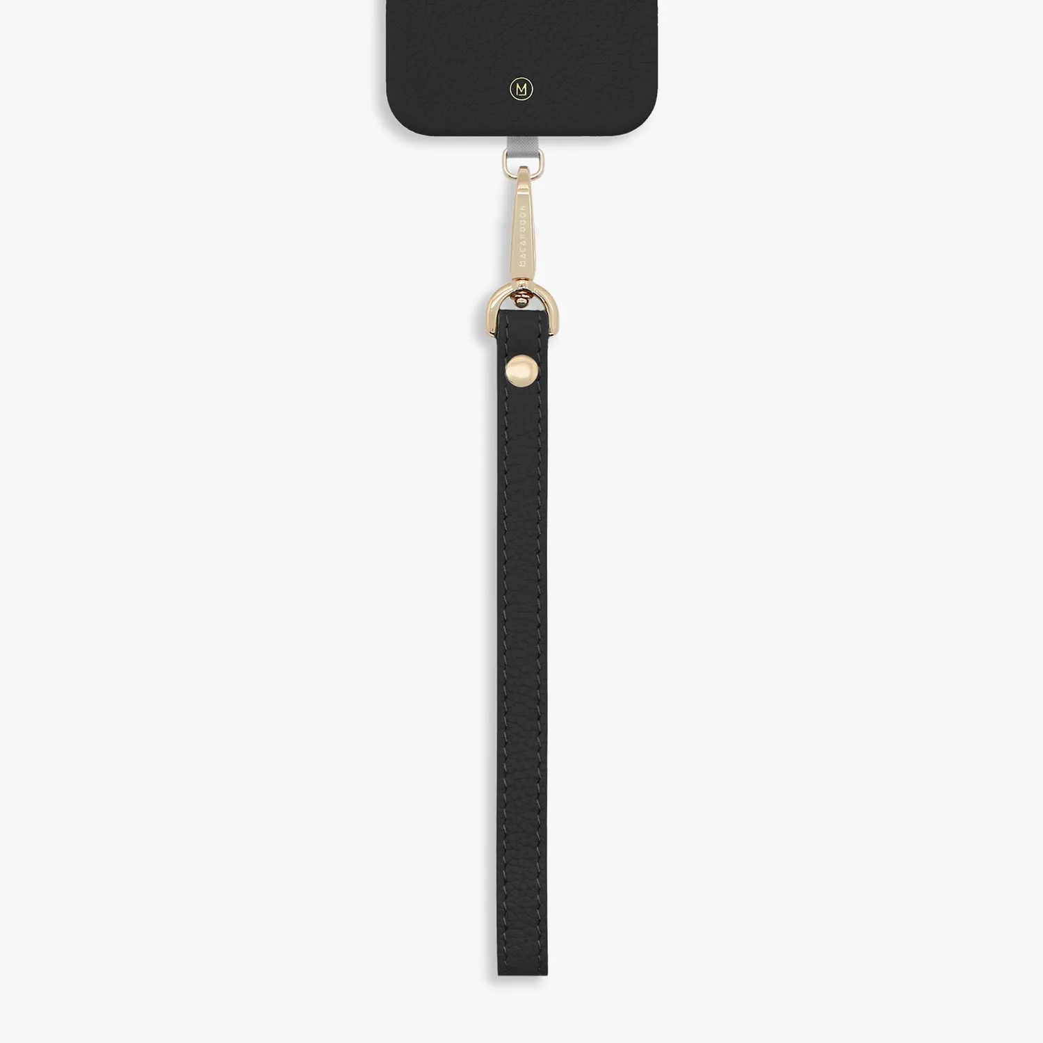 iPhone 14 Pro Max Leather Case with Wrist Leather Strap