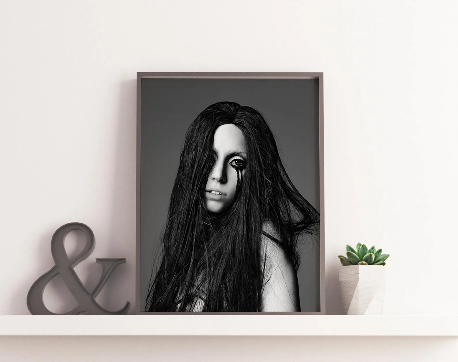Lady Gaga Custom Poster, Music Canvas Rolls, Custom Canvas, Home decor, Wall Hanging, Singer Lady Gaga Poster, Lady Gaga Art