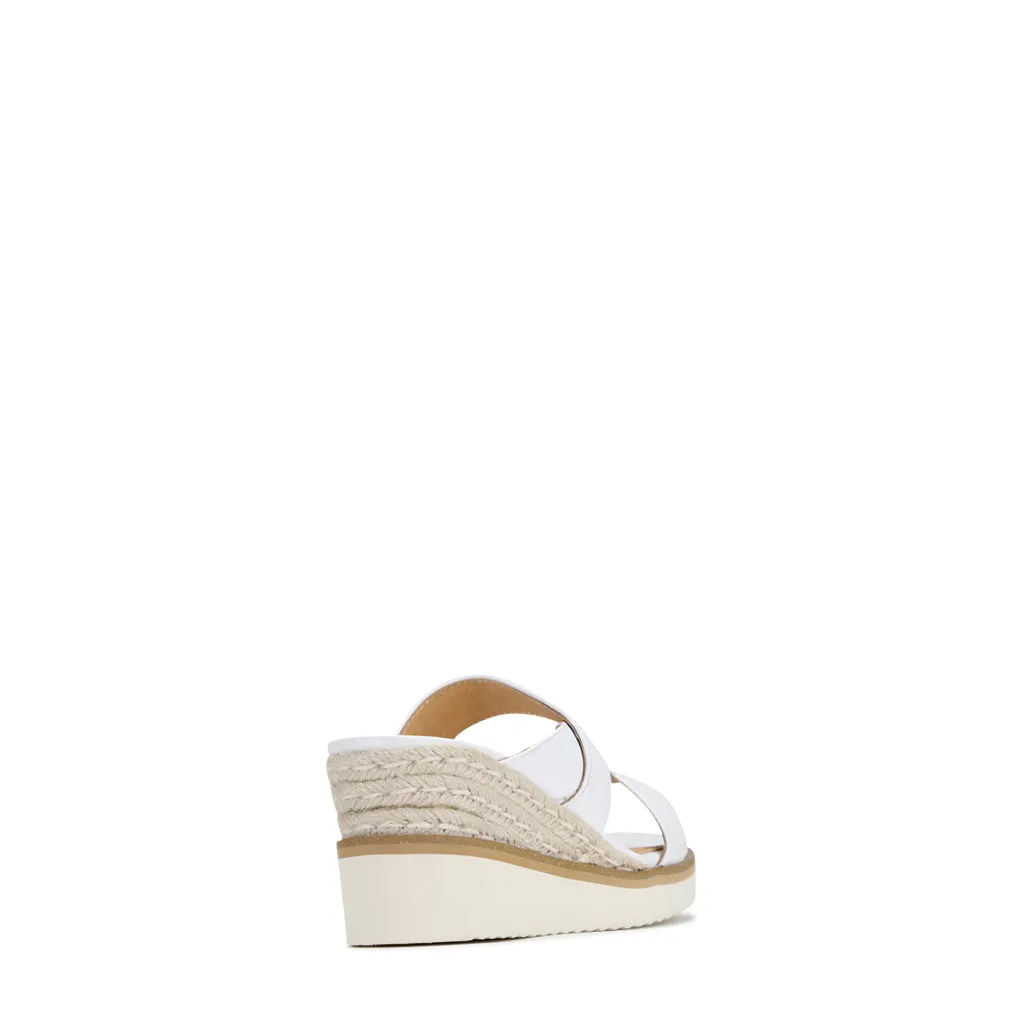 Laz Leather Slides