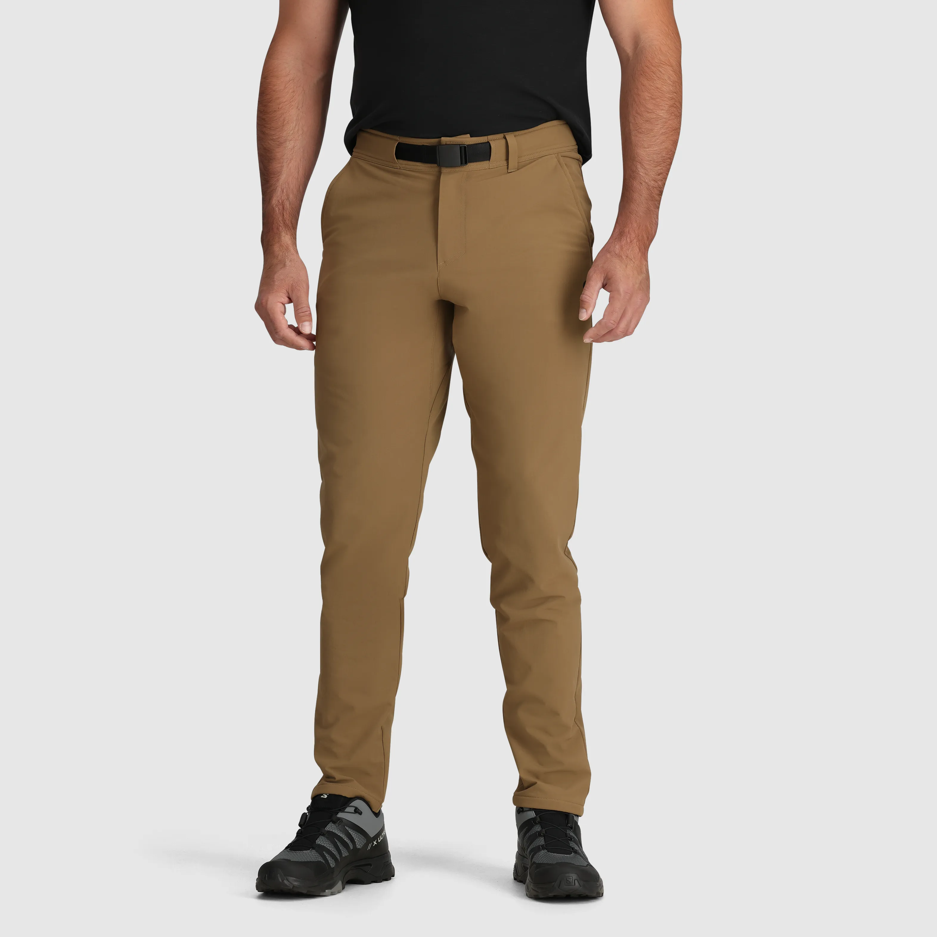 Mens Comfort Stretch Rialto Fleece-Lined Performance Pants for Ultimate Warmth