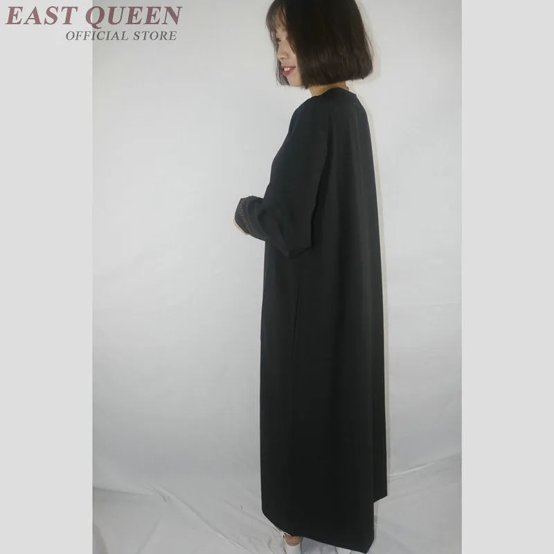 Muslim dress women clothing kaftan dubai abaya islamic clothing arabic dress abayas for women   AE001